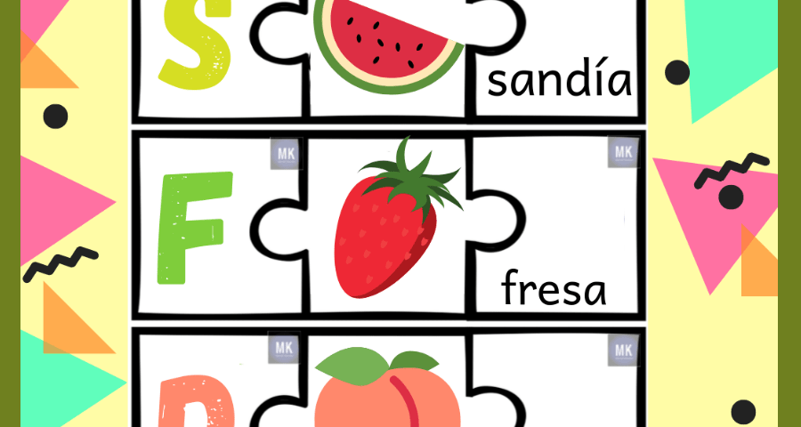puzzle de frutas juego
